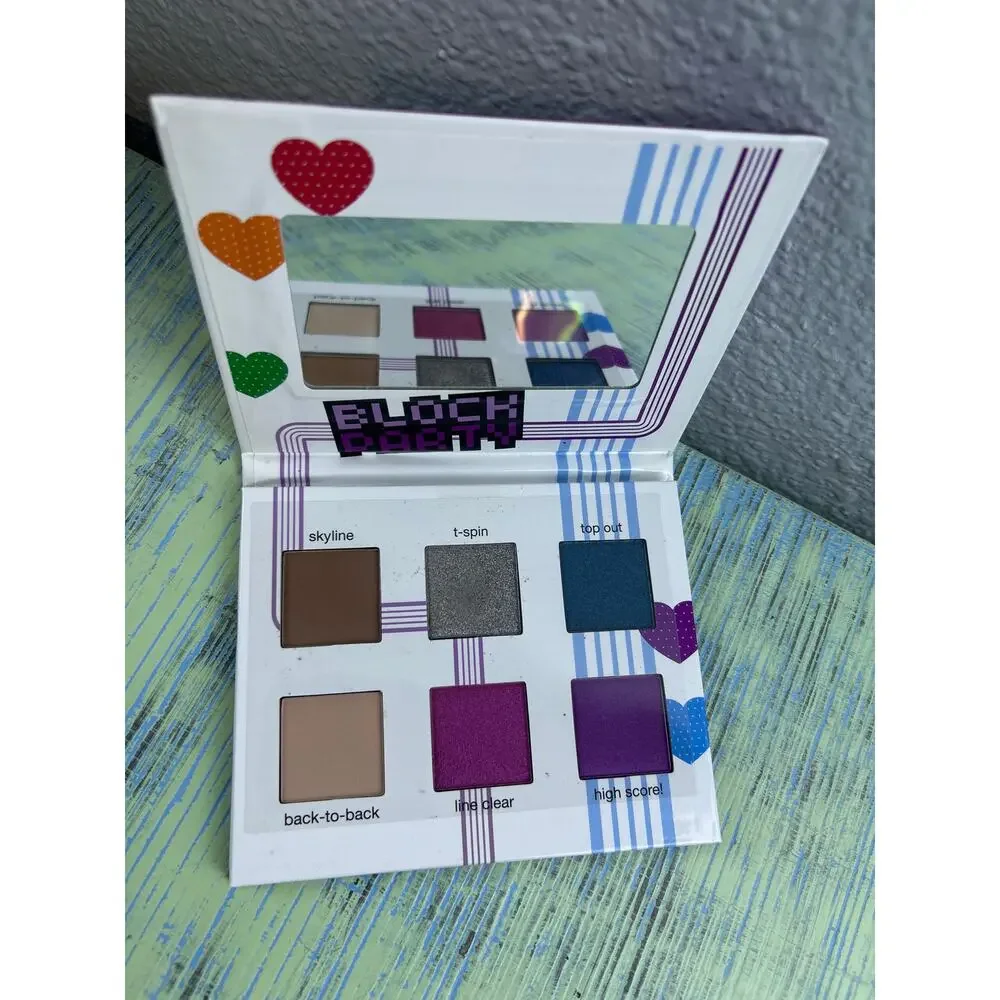 Tetris x IPSY Block Party 6-Shade Eyeshadow Palette Limited Edition NEW